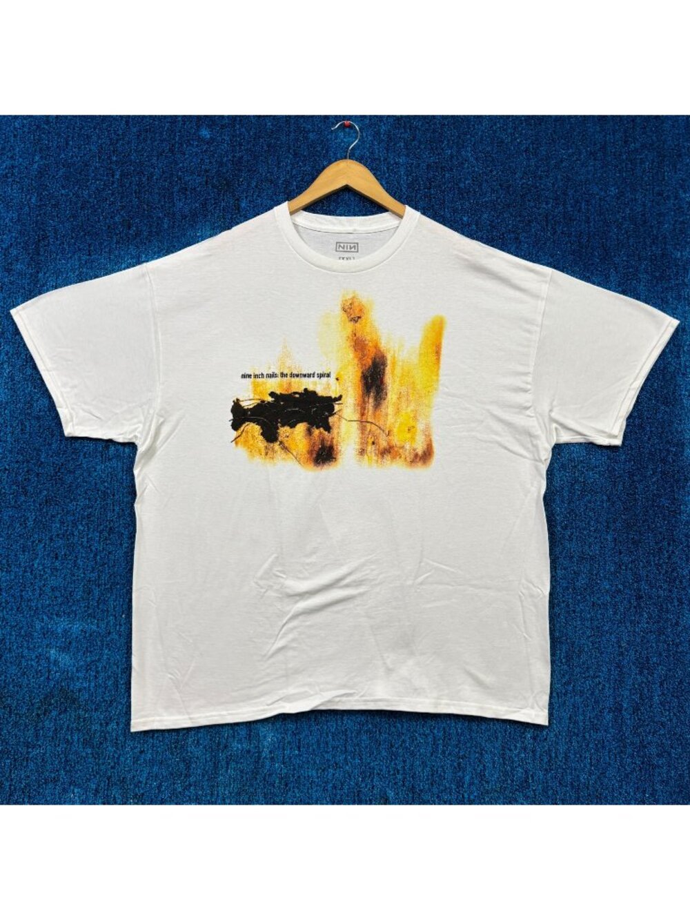Nine Inch Nails The Downward Spiral Album Cover Band Tee XXL